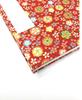 Kawasumi Washi Goshuincho Stempel 16 x Yuzen Hannari (Schreinbuch), 11,2 cm, Washi, (Kleine Blumen, Rot)