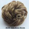 Elastici per Capelli Moda Europei e Americani - Elastici Morbidi e Spettinati per Donne, Accessori per Chignon e Parrucche, Stile Fiore a Bocciolo