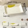 Melamine Rectangular Porcelain-Style Plate for Hot Pot & Side Dishes