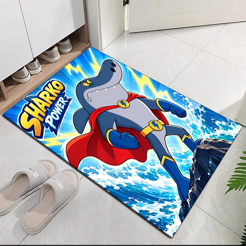 Tappeto Stampato Zig & Sharko per Sedia da Ufficio Soggiorno Camera da Letto Cucina Decorazioni Regali