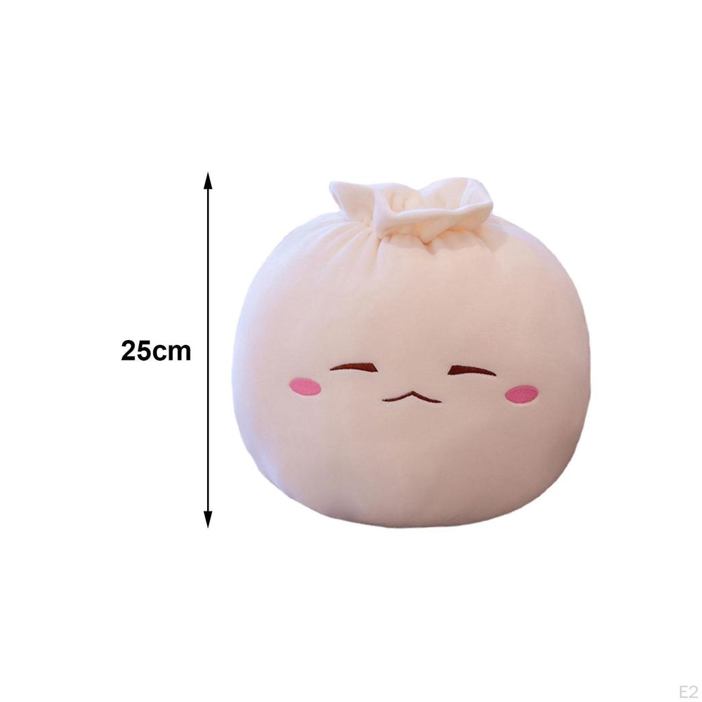 Knödel Plüsch Brötchen - Weiches Dekokissen für Zuhause