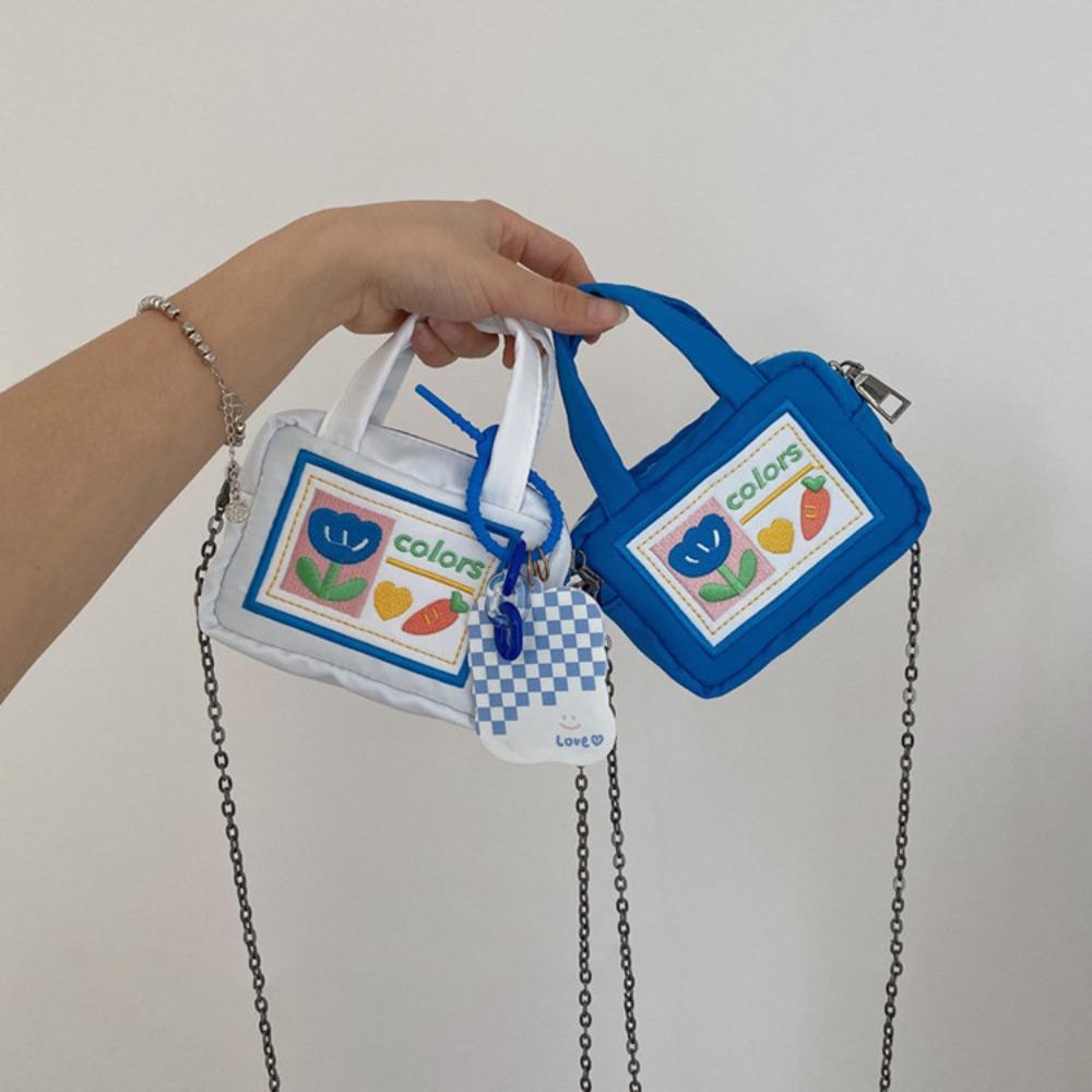 Cartoon Flower Kawaii CCD Camera Bag Ultralight Small Change Bag Cute Storage Bag  Lipstick