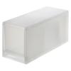 MUJI Polypropylene Small Item Storage Half 83831837 Case, Size, Large,
