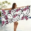 1pc Hello Kitty Beach Towel Microfiber Quick Dry Soft Lightweight Unisex for Swimming Camping Surfing Yoga Travel Outdoor