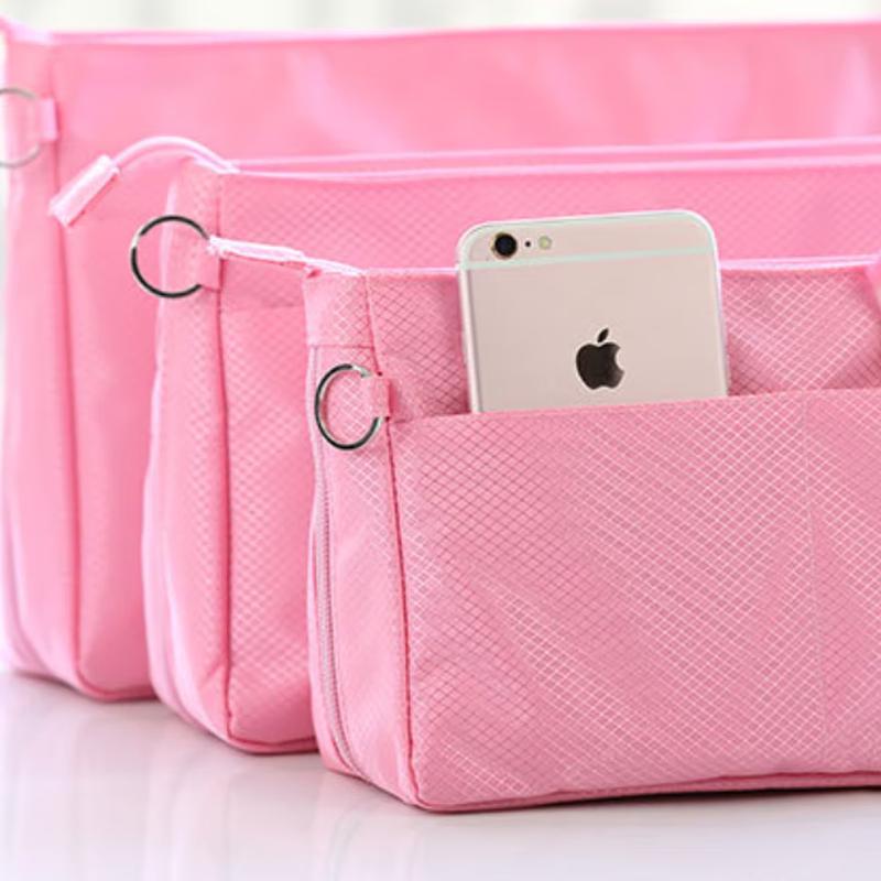 OLOMM Korean Style Waterproof Oxford Makeup Bag