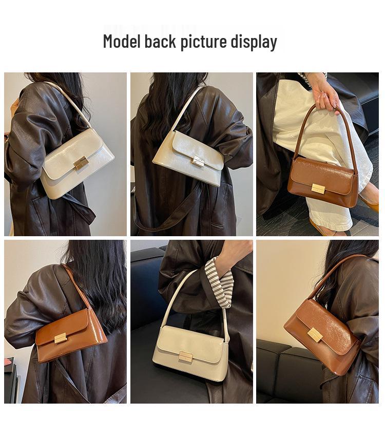 2026 Summer Women's Large Capacity Crossbody & Shoulder Bag: Exquisite Small Square for Commuting