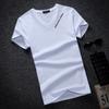 HNXC Men's Fashion Casual Summer Spring V-Neck Short Sleeve Blouses & Shirts Classic Exquisite