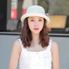 Korean Style Flower Fisherman Hat Rolled Brim Women Sun Cap Sweet Sunscreen Bucket Cap  Fishing