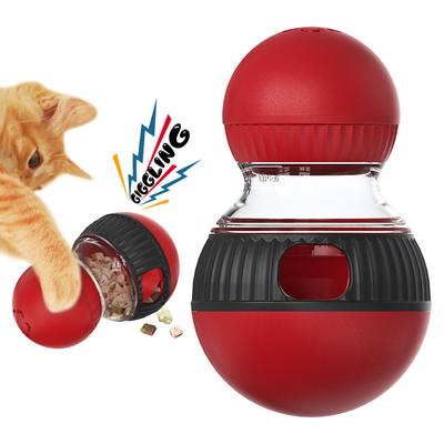 Cat Toys and Pet Products Cross-border Factory Popular Amazon Cat Rotation Teasing Cat Vocalization Leaking Food Ball Spot
