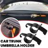 1/2/4PCS Universal Car Umbrella Holder Car Trunk Umbrella Towel Storage Hook Car Accessories Internal Storage Organizer Holders