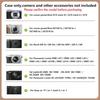Rieibi Camera Case for Sony mark Canon G7X Mark G7X Mark II SX740 ricoh GR Panasonic can hold data chargers and other ZV-1F/zv-1 ii, III/ / hs, III,