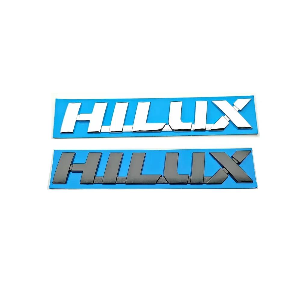 3D ABS Auto Decal Badge Nieuw Embleem voor Toyota Hilux Kofferbak Achterklep SRS 2.8 D4D Auto Styling Accessoires OH9