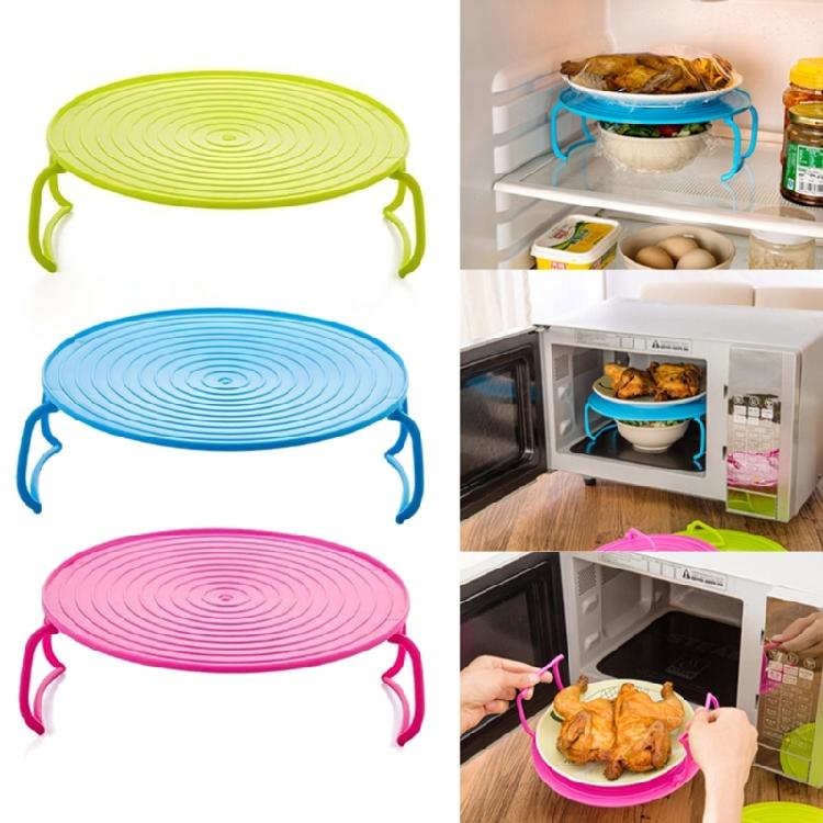 Practical Heating Rack Microwave Oven Tray Stacker Heating Tray