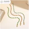 Colorful Retro Zircon Bracelet - Simple & Fashionable