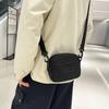 Crossbody Bag Men's Black Casual Mobile Phone Bag Shoulder Bag Women's Simple Small Satchel Trendy Brand Men's Backpack