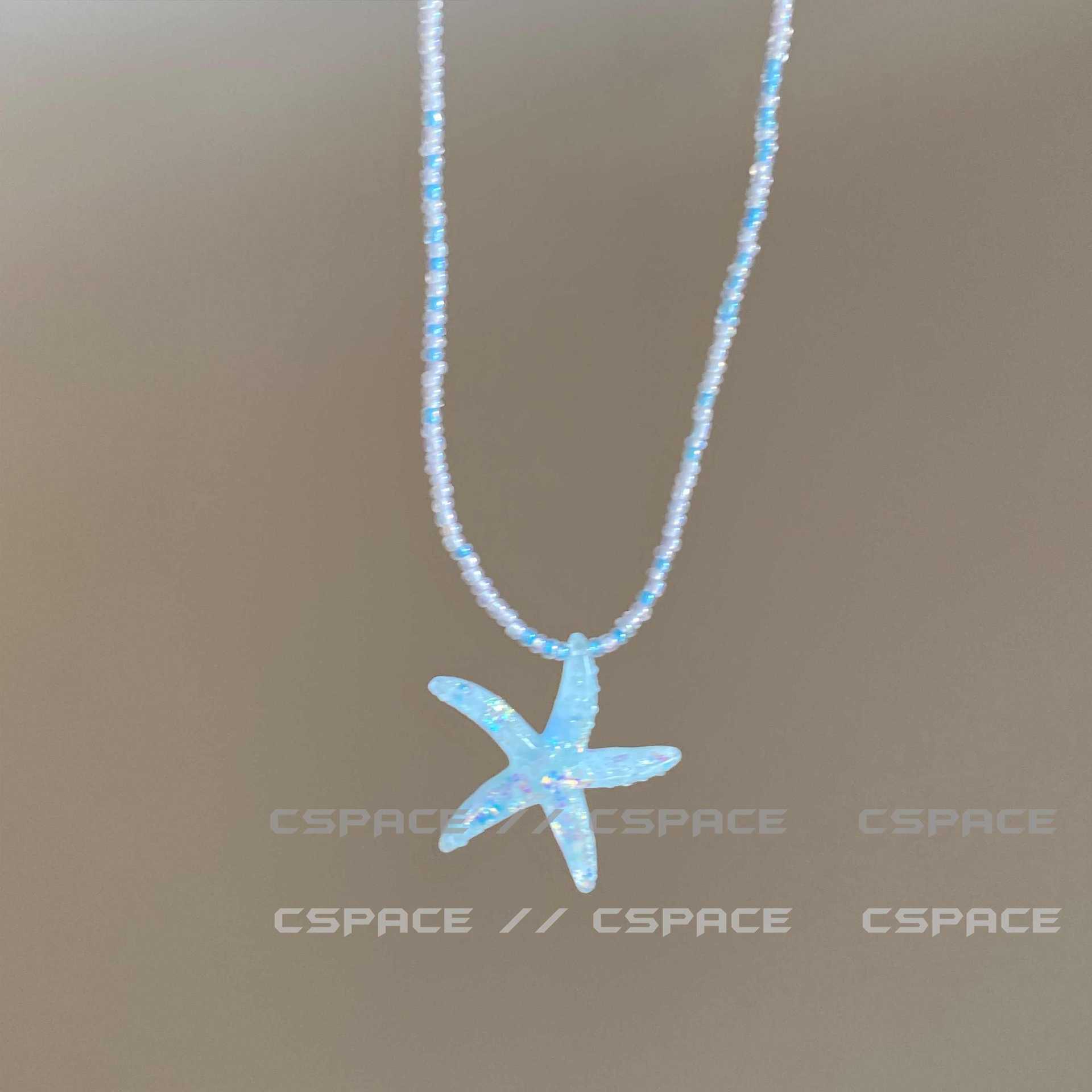 

Богемный Океанский Курорт Ветер Морская Звезда Ожерелье Сладкий Универсальный Темперамент Ключичная Цепочка Модные Высококлассные Аксессуары Женщины