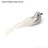 1Pcs Shiny Faux Birds Craft Foam Feather Miniature Birds for Home Garden Wedding Decorations