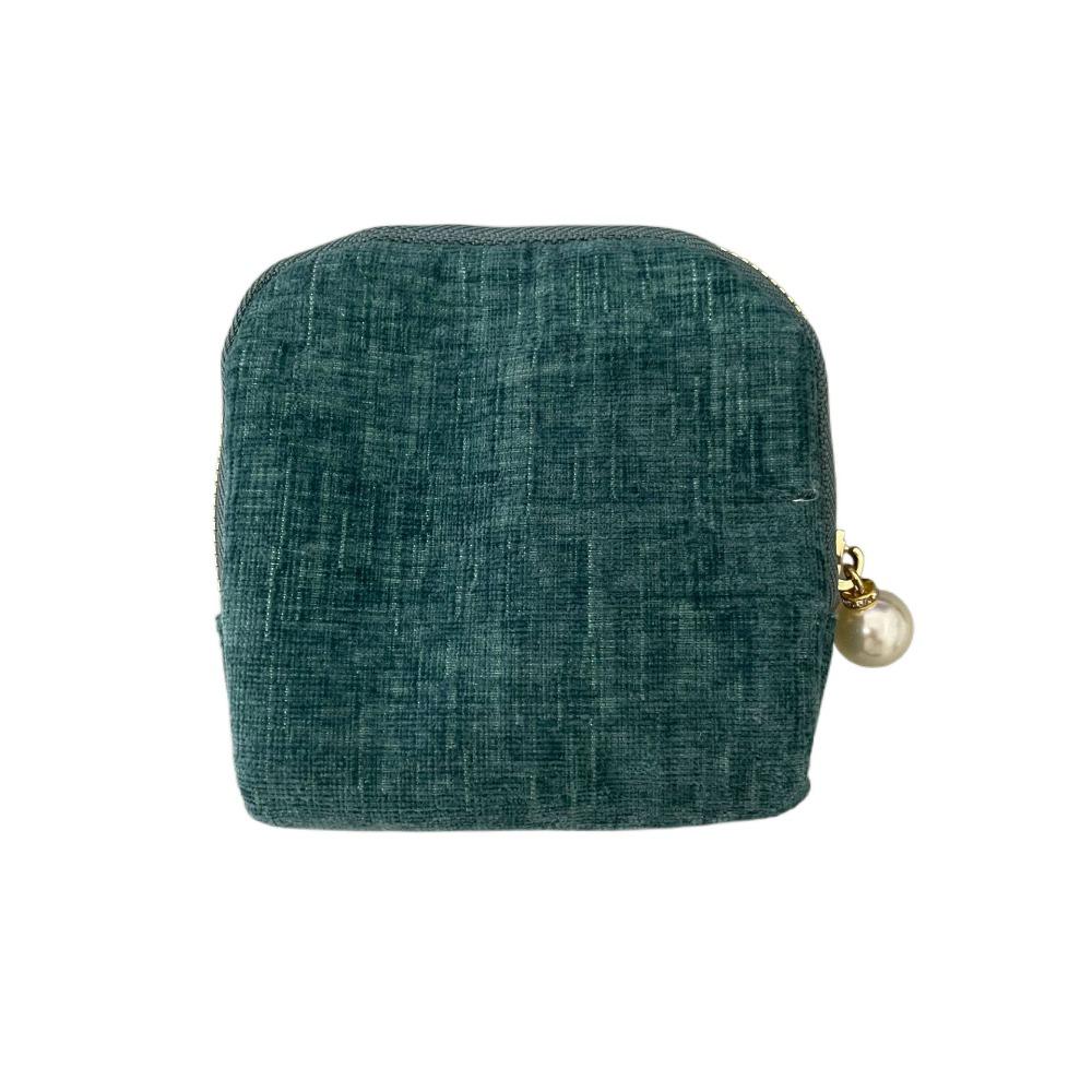 

Large Capacity Jewelry Storage Bag Protective Pouch Jewelry Organizer for Bracelet Ring Pendant темно-синий