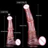 Realistic Horse Dildo Huge Long Dildo for Anal Stimulation G-Spot Penis Rooster with Sucker Sex Toys Anal Plug Adult Masturbator