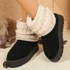 Fashion Snow Boots Women 2025 Winter New All-match Velvet Thickened Warm Waterproof Non-slip Fashion Platform Trifle