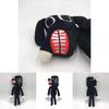 Siren Head Series Black Dog Plush Toy Crooked Neck Horror Stuffed Doll 30cm/11.8inch Height