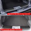 For Toyota Prius 60 Series  2024 Stainless Steel Rear Bumper rear Door Inner Tail Prevent Scuff Plate Sill Guard Cover Trim