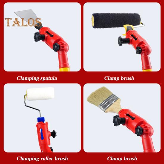 Extensor Pensulă Vopsea Rotație Multi-Unghi 180 de Grade Universal Instalare Simplă Pensulă Extensor Margini Vopsea Set Unelte Pictură Portabile