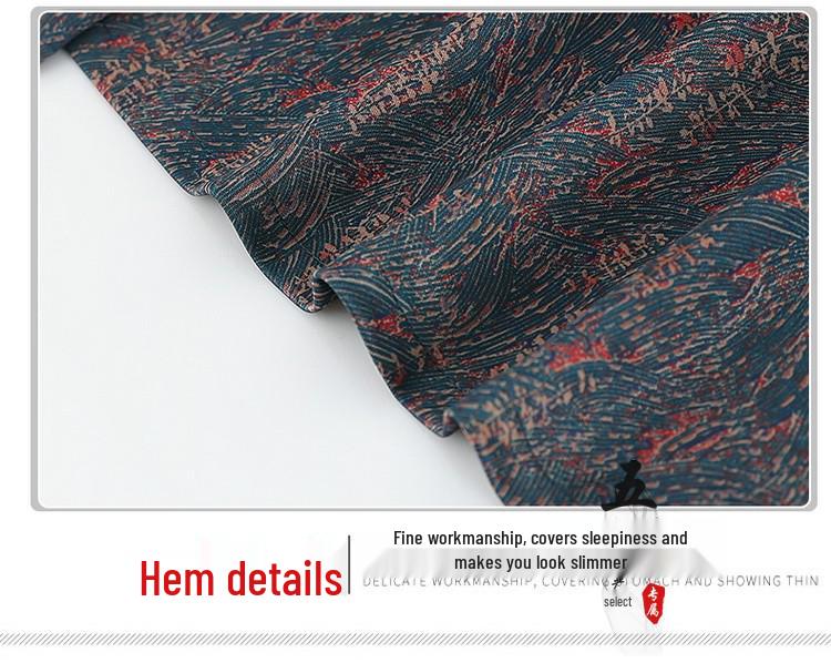 Elegant Two-Piece Spring & Autumn Shirt Suit for Middle-Aged and Elderly Women