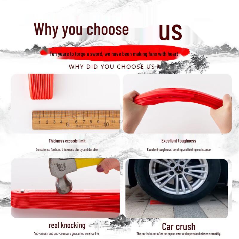 Allied Tai Chi Kung Fu Performance Fan