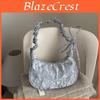 Minimalist Pu Small Shoulder Bag With Zipper Closure Ideal For Casual Outings