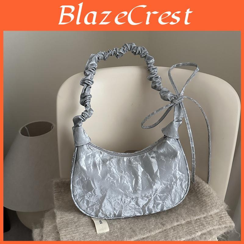 Minimalist Pu Small Shoulder Bag With Zipper Closure Ideal For Casual Outings