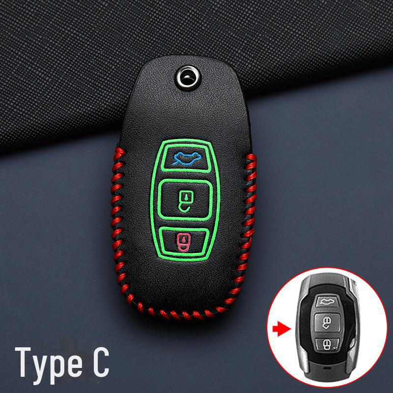 Luxury Key Cover for BYD Cars: Qin, Song Pro, Han, Dolphin, Yuan, UP, Seal & Seagull Models