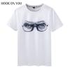 Summer Cotton Tshirt American Drama Pattern Printed Tshirt Sweat Absorption and Breathable Mens and Womens Short Sleeves