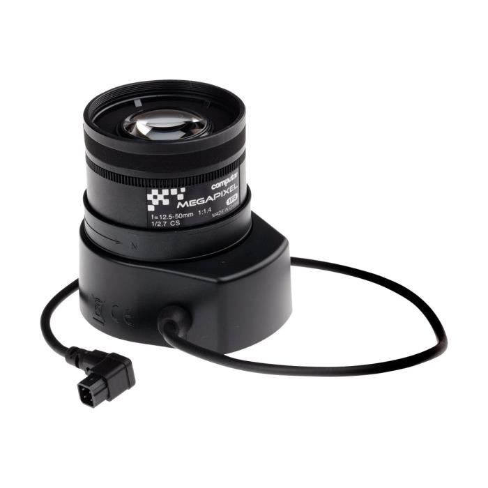 Computar Objectif CCTV À Focale Variable Diaphragme Automatique 1-3" Montage CS 12.5 Mm 50 Mm F-1.4 Pour AXIS P1353, P1353-E,…