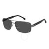 Carrera Grijs Rechthoekig Heren Zonnebril Carrera 8063 S 0kj1 Ir 61
