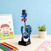 Ornement d'oiseau à mouvement perpétuel, canard en verre liquide permanent sans arrêt, jouet pour décoration de bureau à domicile
