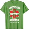 Emotional Support Husband Do Not Pet TShirt Unisexs Fashion Husband Gift Short Sleeve Y2k Graphic Outfit Funny Design Saying Tee