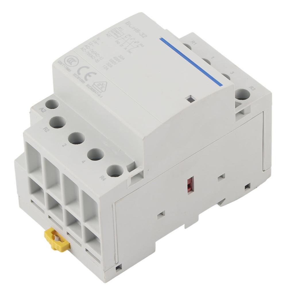 4P 32A Household AC Contactor DIN Rail Mount 2NO 2NC (AC 230V)