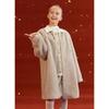 ELLE KIDS Girl's Faux Mink Fur Winter Coat