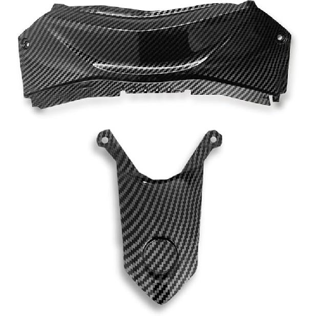 Fit For MT03 MT25 2013-2024 Rear Tail Side Body Panel Rear Tail Brake Light Cover Cowl Backseat Middle Shield Fairing(B-Matte Black)