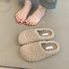 Lamb Wool Slippers Female Outer Wear 2025 Autumn and Winter Gentle Fairy Wind Bag Head Lazy Velvet One Pedal Muller Shoes