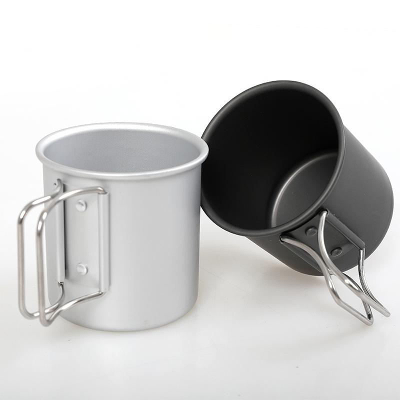 Folding Water Cup For Camping Tourist Tableware Picnic Utensils Outdoor Travel Cooking Set Barbecue Camping