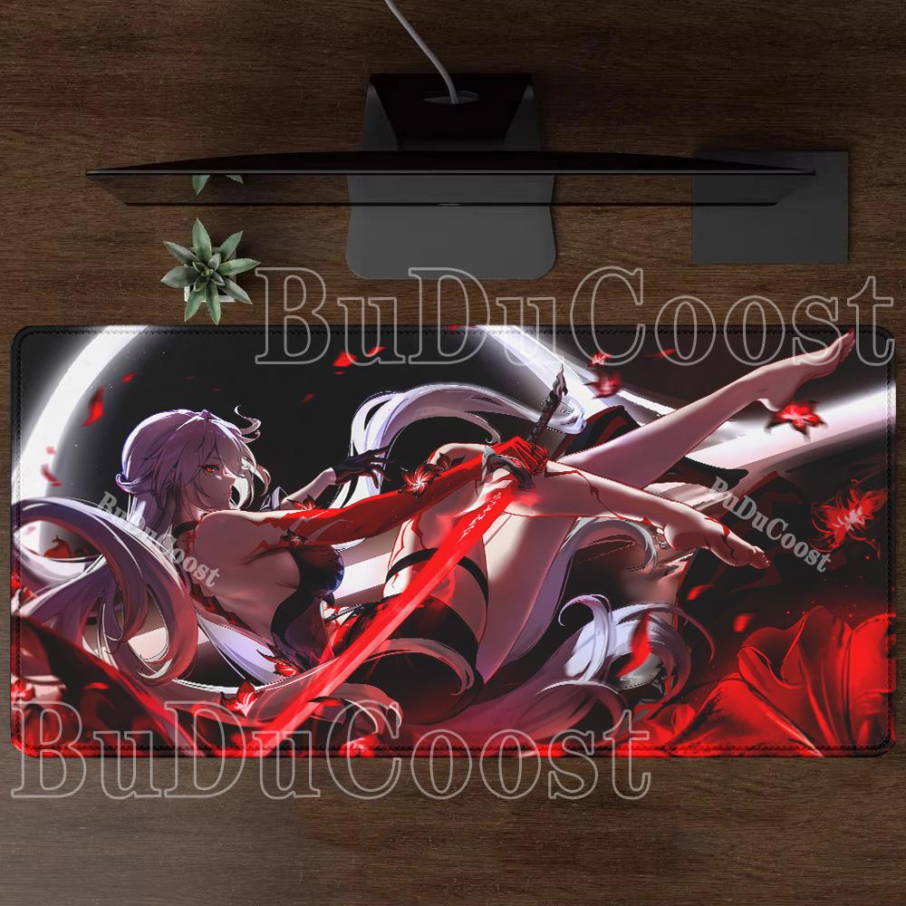 Honkai Star Rail HSR Acheron Mouse Pad Rug HD Printing Desk Mat Anime Cute Girl Gaming Office Keyboard Anime Large Game Mousepad