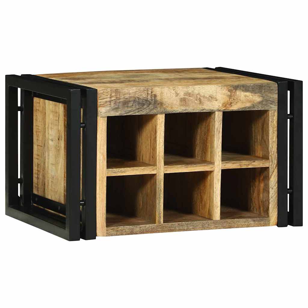 Wine Rack 2 pcs 46 x 35 x 27.5 cm Solid Mango Wood