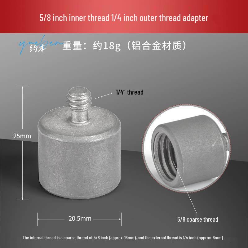 Horizontal Tripod Conversion Head with Diagonal Adapter Screw for Laser Infrared Accessories