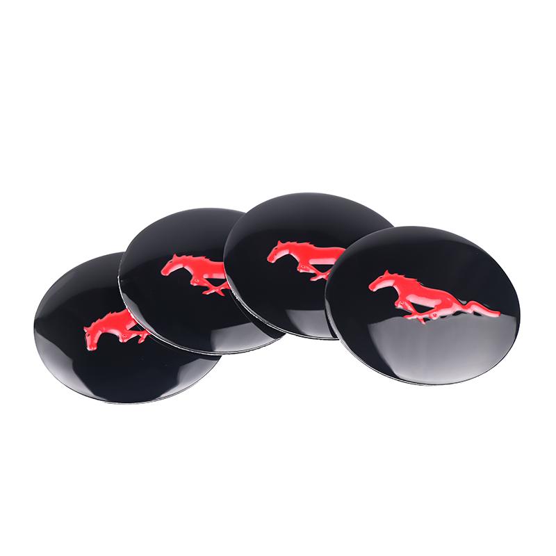 4pcs Auto Styling Eemblem Aluminium hubcap Stickers Car Wheel Hub Center Cap Decal For Ford Focus MK2 MK3 Mk4 Mondeo Escape Kuga