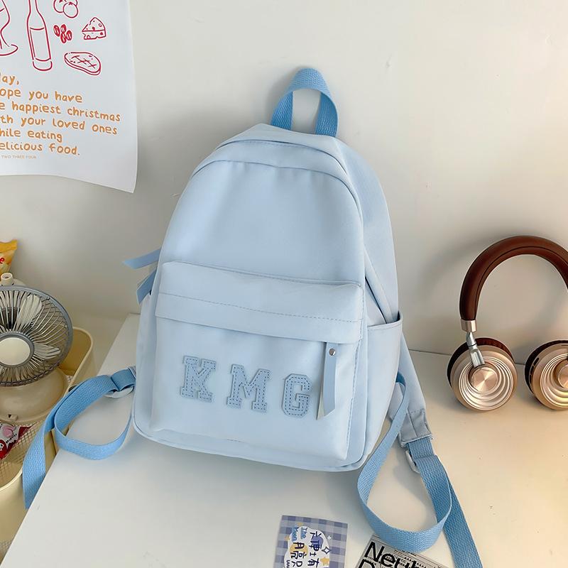 Backpack girl travel spring outing backpack simple leisure travel bag primary school students study small schoolbag
