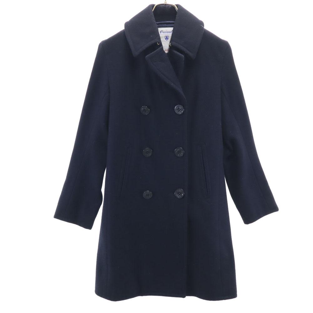 Orcival Melton Pea Coat 16 Navy Women Used