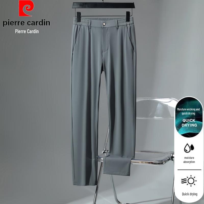 Pierre Cardin Men's Summer Quick-Dry Stretch Business Casual Pants