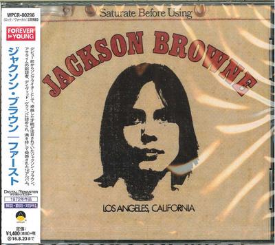 CD JACKSON BROWNE - Saturate Before Using WPCR80296 Asylum Records 2016 Japan Rock Gebraucht